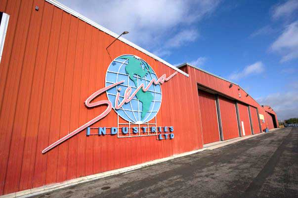Sierra Industries exterior of hangar